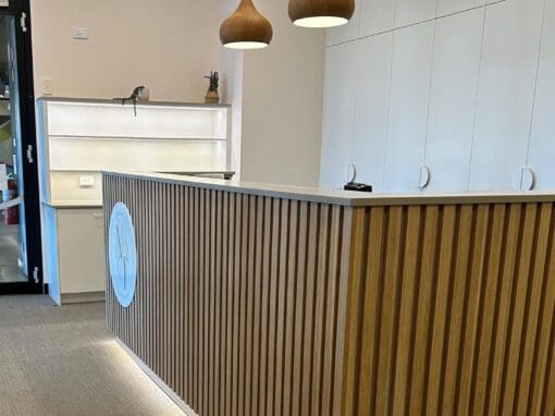 Office lighting upgrades and powerpoint installations