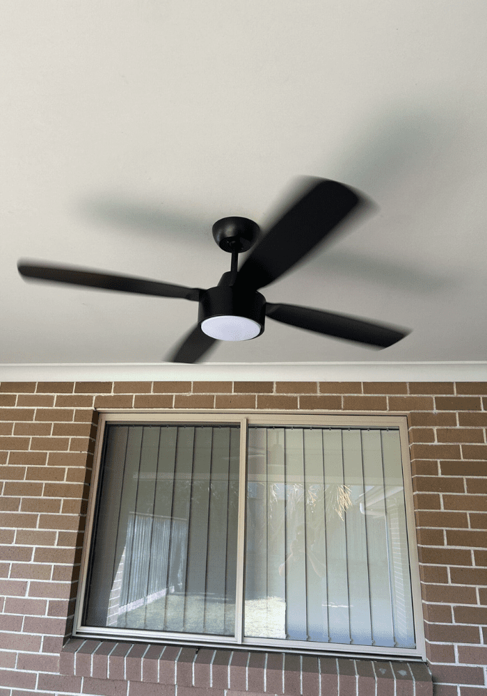 Ceiling fan installation Ceiling fan installation