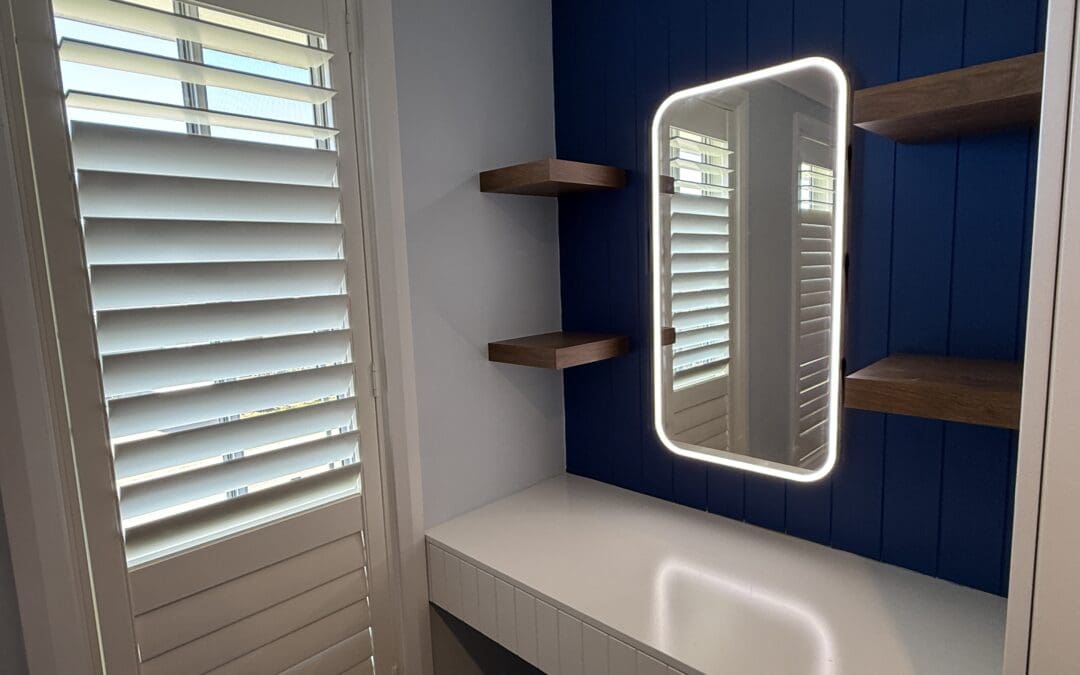 LED Mirror Light Installation in Harrington Park