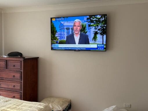 Client Testimonial: Clean, Seamless TV Wall Mount Installation in Camden