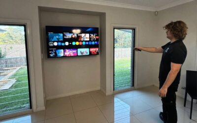 Clean Finish TV Installation in Mount Kembla, New South Wales
