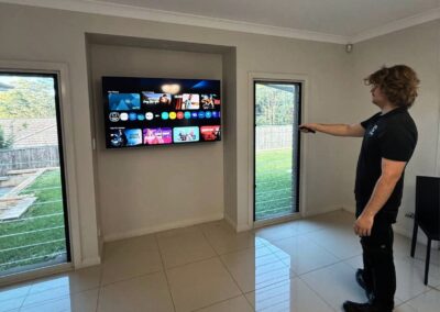 Clean Finish TV Installation in Mount Kembla, New South Wales