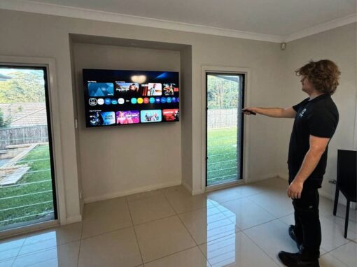 Clean Finish TV Installation in Mount Kembla, New South Wales